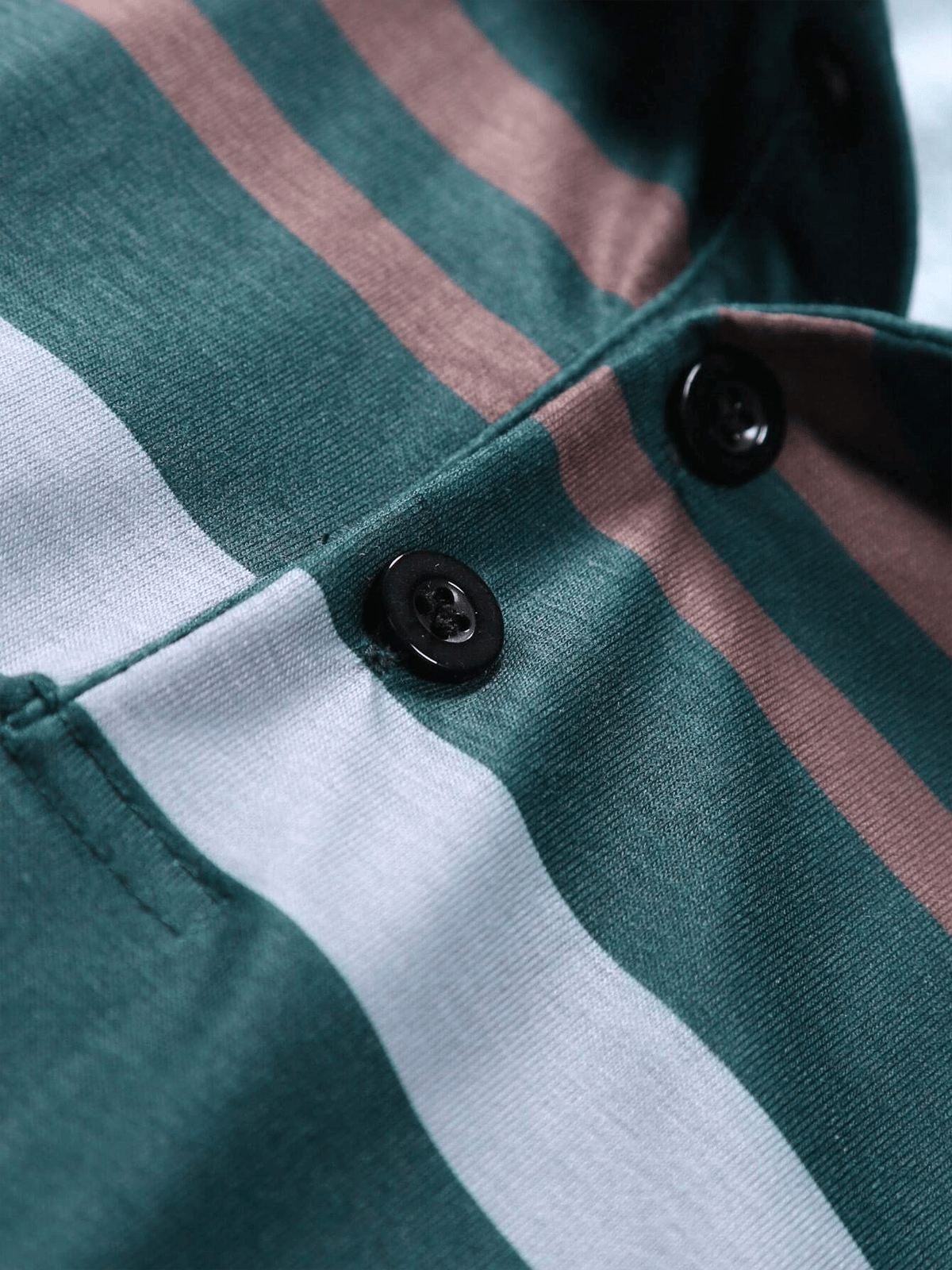 Muscle Fit Plaid Polo Shirt – Premium Stretch Cotton Short Sleeve Smart Casual Wear